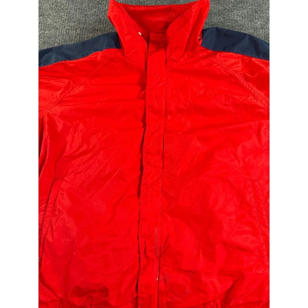 Vintage The North Face Extreme Windbreaker Mens XL Red Navy Blue Colorblock‎ USA